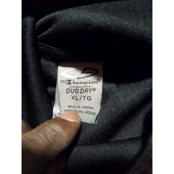 Champion Duo Dry Men's Turtle Neck Athletic Top XL Compression Base Layer - Picture 4 of 5